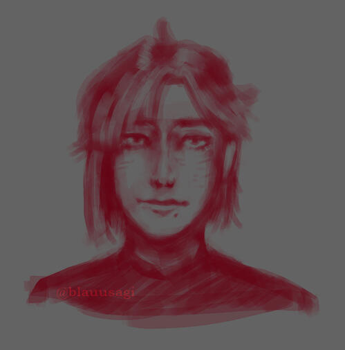 Sketch in monochrome